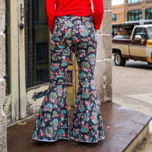 stretch flare jeans plus size